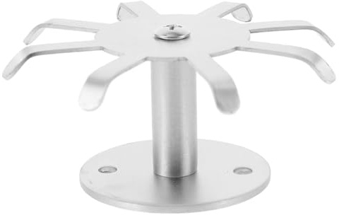 Mipcase Ganchos Debajo Del Gabinete Giratorios De Acero Inoxidable Colgador De Utensilios Para Cocina Y Baño Organizador De Utensilios Montado En Pared Ahorra Espacio