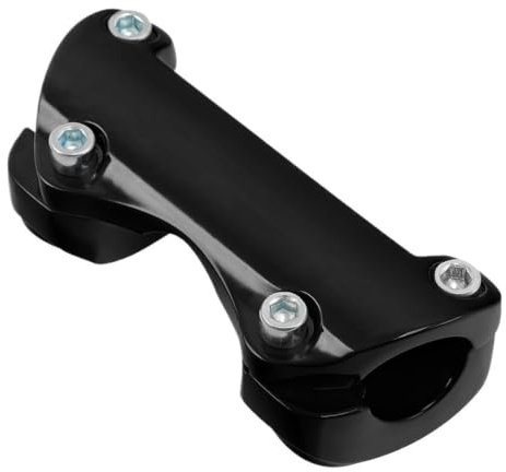 Motorcykelstyrhöjare Motorcykel 1 Styrhöjare Toppklämma(Black)