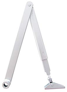 Tesa Assa Abloy DCL140-9016 Braccio articolato per chiudiporta DC140 per porte Bianco senza ritenzione BRACCIO DC140