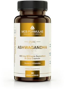 Ashwagandha Pur, 400mg/Kapsel