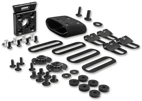 Ulticlip Set Schnellbefestigungssystem Verbundwerkstoff/Edelstahl Schwarz, Gesamtlänge: 14 cm, 09UT013