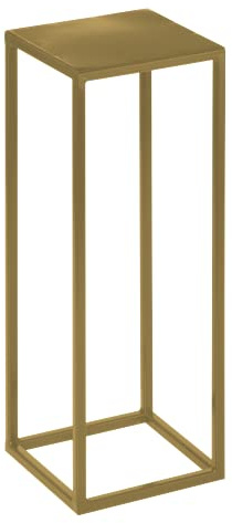 Metall Blumenständer Ständer Modernes Loft Industriell Plant Stand für Blumentopf (Gold)