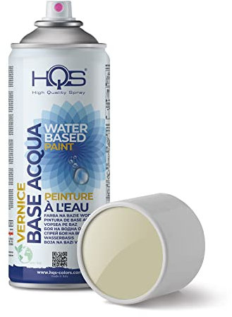 HQS Lackspray 400 ml Wasserbasis Farben Ral (Ral 7032 Sassgrau)