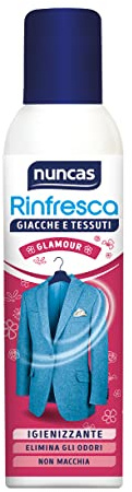 Nuncas Rinfresca Giacche e Tessuti Spray Antiodore - Glamour - 250 ml