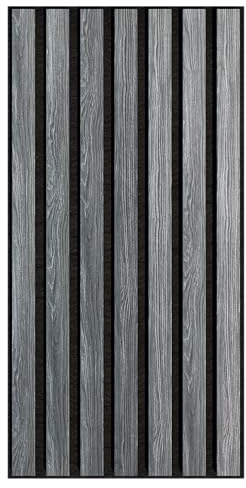 Grace Baltic Wandpaneele aus PVC, Akustikpaneele, Innenwanddekoration, Wand-Tattoos, Material PVC, 3D, 0,36 m², 1 Stück, 30 x 60 x 2 cm, Dicke 2 cm