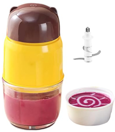 Robot da cucina per bambini, frullatore automatico per piccoli alimenti, miscelatore portatile per alimenti, frullatore staccabile per casa, viaggi