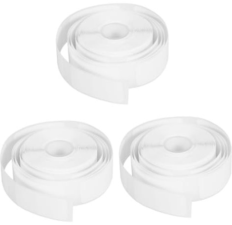 3 Rollen Thermodrucketiketten Tag-Aufkleber Express-Etiketten flaschenetiketten etikettendrucker Etiketten für Drucker Klebeband selbstklebende Etiketten Preisschild Aufkleber Weiß DIYEAH