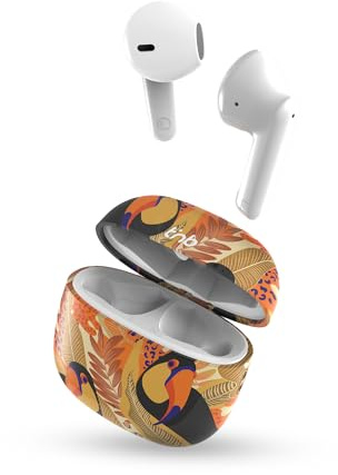 T'nB Toucan - Écouteurs Bluetooth sans Fil, Semi Intra-Auriculaires | Bluetooth 5.3, Autonomie jusqu'à 15 Heures, Contrôle Tactile, Micro Intégré, Modèle Toucan