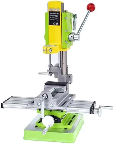 Bench Drill Press Stand With Aluminum Vise - Electric Drill Stand For Diy Tool 90°rotating Fixed Frame Adjustable Drilling Depth, Electric drill stand+table+flat
