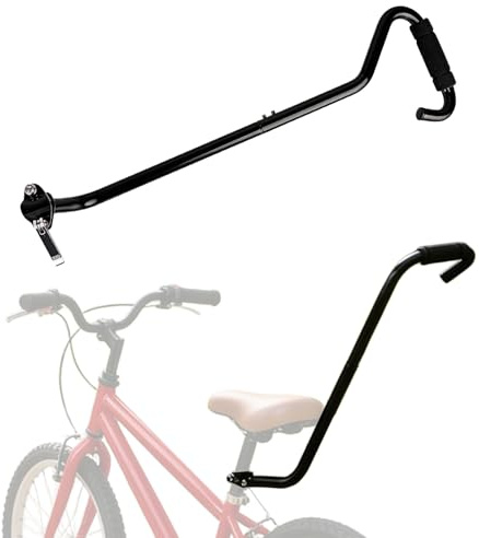 Fahrrad Training Schubstange, Schiebestange Für Kinderfahrrad 70cm, Ergonomische Universal Kinderrad Schiebehilfe,Praktischer Stabile Fahrrad Trainingsgriff Für Fahranfänger Zum Gleichgewichtstraining