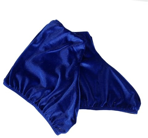 Toyvian Fundas para Patines de Hielo Azul Marino Tamaño L, Protectores Resistentes al Desgaste de Poliéster para Botas de Patinaje Artístico, Cubrebotas para Uso en Hockey sobre Hielo