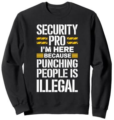 Equipo de protección VIP de guardaespaldas Profesional de Seguridad privada Sudadera