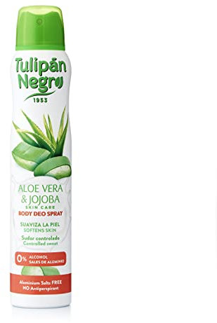 Tulipe noire Déodorant spray Aloe Vera et Jojoba, 200 Ml