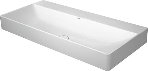 Duravit Möbelwaschtisch geschliffen DuraSquare 100x47cm, o. ÜL, m HLB, o. HL, weiß