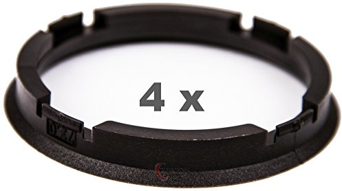 4 Zentrierringe f??r Alufelgen 73.00 mm auf 63.40 mm Kunststoff (73,00/63,40)