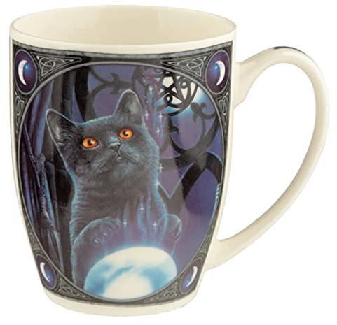 The Witches Apprentice Cat Lisa Parker Porcelain Mug MULP47