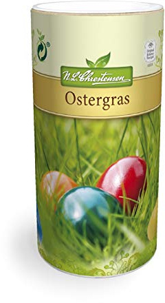 Ostergras Reicht für 4-5 m² Streudose Saatgut Pflanzensamen Ganzjährige Aussaat Sonnig-Halbschattig (1)