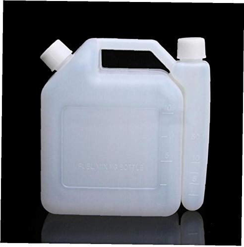 BYFRI 1l Öl Mischflasche Für Kettensägen Trimmer Rasenmäher Linie Strimmers