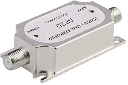 Ba30DEllylelly Amplificateur d'amplificateur en Ligne Satellite 20dB amplificateur de Signal 950-2150MHZ pour antenne de réseau parabolique câble de Course Force de Canal