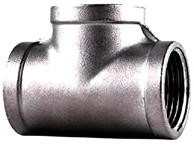 bzcemind 1 x 3-Wege-T-Rohrverschraubung mit Außengewinde, BSP-Gewinde, 304 Edelstahl, F × F × F, 1 Zoll DN25