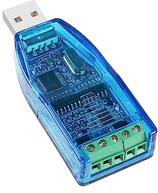 YACSEJAO Adaptador USB a RS485 RS232 convertidor USB 2.0 a RS-485 RS-232 puerto serie con chip CH340 para Windows 11 10 8 7 XP Mac OS