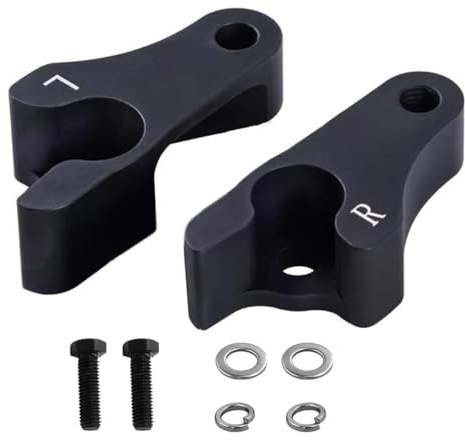 Kit de blocs d'abaissement arrière de 5,1 cm compatibles avec Harley Davidson Touring Street Glide 2002-2023, compatible avec les modèles Harley Davidson Touring