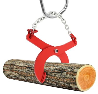 SuhoFutus Bordsteinzange, Steinzange mit 2800 kg Tragkraft, Palettenzug Klammer, Verstellbar Steinheber für Heben von Pflastersteinen, Bordsteinen Terrassenplatten, Verstellbare Öffnung 0-17 cm