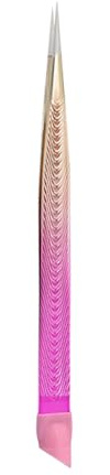Pinzas de Uñas De Doble Cara Para Uñas Pinzas Rectas Con Punta Curva Pinzas De Pestañas Pinzas Artesanales Precisiones