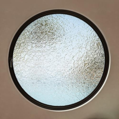 Fenster Window Kellerfenster Schiebefenster Runde drehbare Glasfenster – 360° drehbare Lüftungsfenster – 40 50 60 70 80 100 cm große flächenbündig montierte Schuppenfenster – Wohnmobilfenster mit gehä