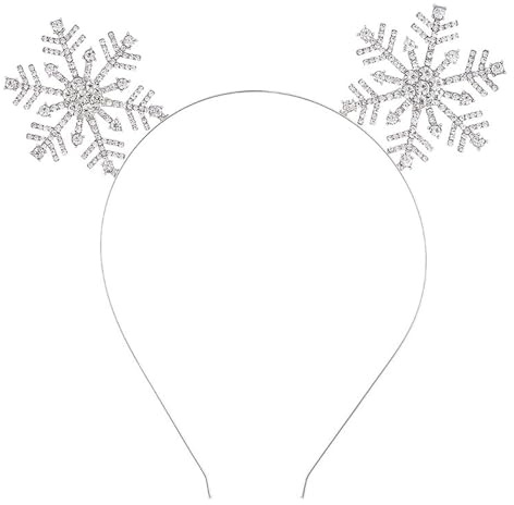 Haarreifen für Erwachsene, funkelndes Weihnachts-Stirnband, exklusives, festliches Haar-Accessoire, Herren-Schweißbänder, hot pink, 1 count (Pack of 1)