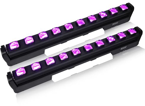 Betopper 10x15W Moving Head Wallwasher LED Bühnenlichter RGBW LED Bar 2P | L1015 Partylichter DMX Swing Strahler DJ Lichter Außenwandlichter für Bühnen Live Events, Bars, Disco, Partys, Hochzeiten