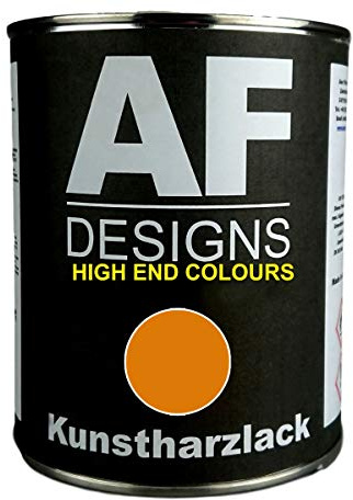 Alex Flittner Designs - Vernice in resina per macchine da camion, 1 litro, colore: arancione
