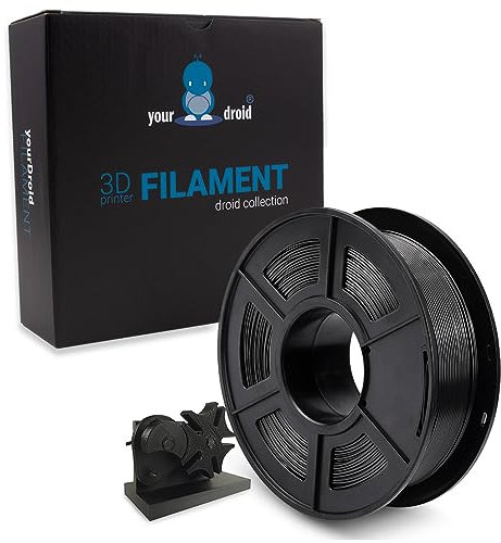 yourDroid PLA Filament Carbon 1.75mm 1kg 3D-Drucker