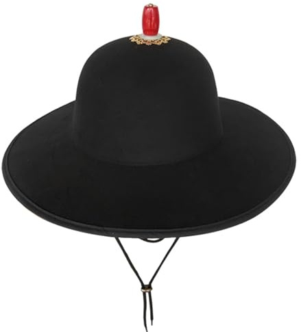 Sombrero tradicional chino perfecto para los amantes de los disfraces y actuaciones escénicas inolvidables, mezcla de cultura y sombreros para hombres, sombrero para niños