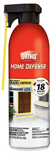 Ortho Home Defense Insect Killer for Cracks & Crevices - Spray Foam Kills Ants, Cockroaches, Fleas, Centipedes, Crickets, Boxelder Bugs & Other Listed Common Insects, Long-Lasting, 16 oz.