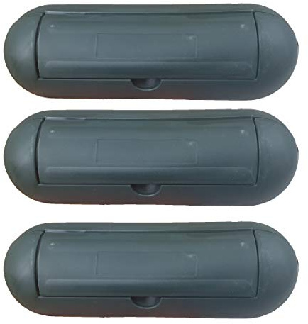 Sicherheitsbox Schuko-Stecker grün Sicherheits Box Regen Schneebox Schuko Kabel (3)