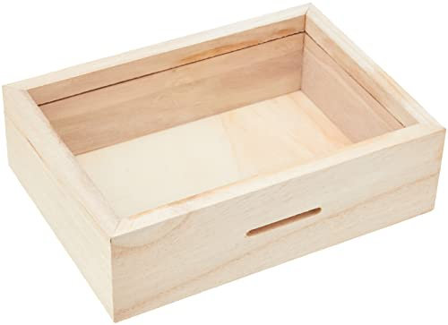 Artemio 14002997 Sparbüchse Holzrahmen zum Anpassen 12 x 17 cm, Holz, Beige