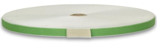 Corderie Italiane 002041856 Cintino per tapparelle, Colore beige/verde chiaro, in polipropilene, 22 mm, 50 mt