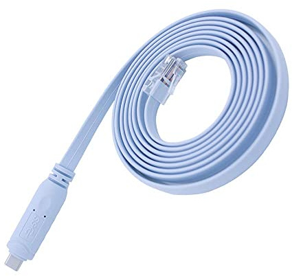 Cable de consola USB C, USB a USB C, USB tipo C a Rj45 para portátiles MacBook (chip FTDI RS232, 1,8 m)
