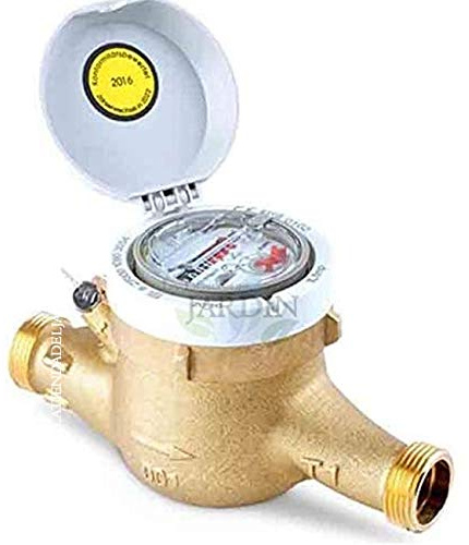 Suinga CONTADOR DE AGUA CALIENTE para casa y jardin 32mm chorro múltiple, máximo 90º C. Diámetro 32-1 1/4. Longitud sin racor 26 cm. Caudal 10 m3/h. Roscas 1 1/2
