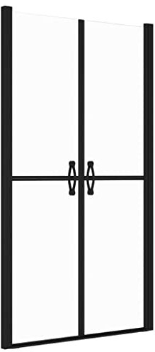 vidaXL Porte de Douche Ecran de Douche Accessoire de Salle de Bain Pario de Douche Cabine de Douche Maison Intérieur ESG Transparent (73-76) x190 cm
