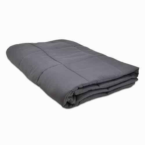 Lancashire Textiles Weighted Blanket for Stress Relief & Wellbeing - Calming & Relaxing 6.8 Kg Cotton Blanket Deep Touch Therapy - 150 x 200 cm - Ideal for All Beds & Couches