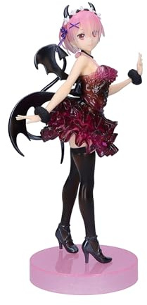 Banpresto Figurine d'action Ram Re:Zero -Starting Life In Another World - Espresto-Clear&Dressy, Special Color Ver. 22 cm, BP89696P multicolore, figurine à collectionner optimale pour les fans d'Anime