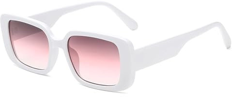 WxuuLTGJR Retro-Brillengestell, Damen-Brillengestelle, rechteckige Sonnenbrille, Kleiner Rahmen, Brillengestell, klassisches, bequemes Brillengestell