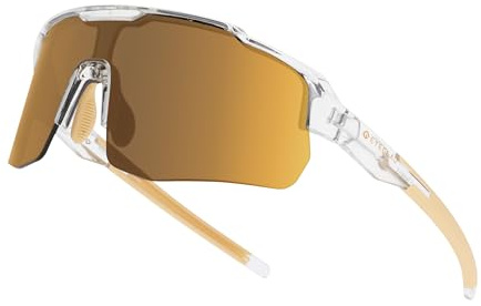 EYEGLAD MOTIONVIEW HD Sport-Sonnenbrille UV400 | Biobasiert · Hoher Kontrast · Laufen, Baseball & Softball