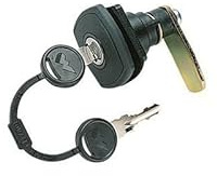 Serrure noire de portillon ou coffre pour caravane et camping-car