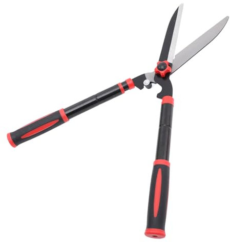 FONDOTIN Cesoie Per Potatura Manuale Attrezzi Da Giardinaggio in Acciaio e Gomma Cesoie Per Siepi Impugnatura Ergonomica Antiscivolo Utensili Per Potatura Di Arbusti e Piante Ornamentali