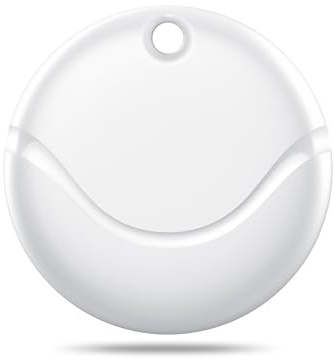 Air Tracker Tag Schlüsselfinder, Koffer Tracker Kompatibel mit Apple Wo ist? APP (Nur iOS), Bluetooth Key Finder für Gepäck/Taschen/Koffer/Brieftasche, Smart KeyFinder mit Trageband und Deckelöffner
