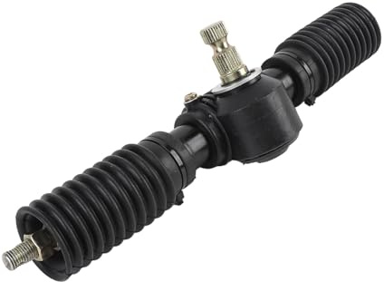 Conjunto de piñón de la rejilla de engranaje de dirección, rejilla de dirección asistida de 295 mm y piñón, conjunto de la rejilla de dirección de aleación de acero con buje de