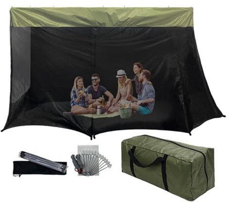 Campingzelt für Auto – wasserdichter Schutz mit Sonnenschutz, Heckklappenzelt für SUV, 320 x 198 x 195 cm | für Wandern, Reisen, Angeln, Outdoor-Aktivitäten Fahrzeug LKW